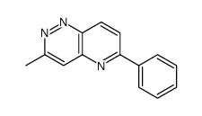 3-methyl-6-phenylpyrido[3,2-c]pyridazine Structure