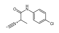 N-(4-chlorophenyl)-2-isocyanopropanamide Structure