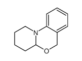 2,3,4,4a-tetrahydro-1H,6H-pyrido(1,2-a)(3,1)benzoxazine结构式