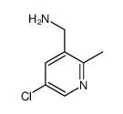 C-(5-Chloro-2-Methyl-pyridin-3-yl)-Methylamine structure