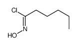 N-hydroxyhexanimidoyl chloride Structure