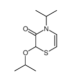 4-propan-2-yl-2-propan-2-yloxy-1,4-thiazin-3-one结构式