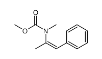 methyl N-methyl-N-(1-phenylprop-1-en-2-yl)carbamate结构式