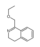 1-(ethoxymethyl)-3,4-dihydroisoquinoline结构式