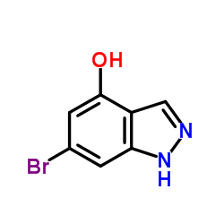 6-溴-4-羟基吲唑结构式