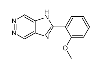 2-(2-methoxyphenyl)-1H-imidazo[4,5-d]pyridazine Structure