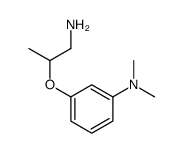 [3-(2-AMINO-1-METHYLETHOXY)PHENYL]DIMETHYLAMINE Structure