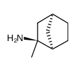 exo-2-Methylbicyclo<2.2.1>hept-endo-2-ylamin结构式