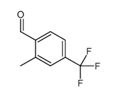 2-methyl-4-(trifluoromethyl)benzaldehyde structure