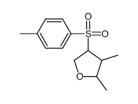 2,3-dimethyl-4-(4-methylphenyl)sulfonyloxolane Structure