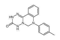 9-p-Tolyl-9,10-dihydro-3H-1,3,4,9,10a-pentaaza-phenanthren-2-one结构式