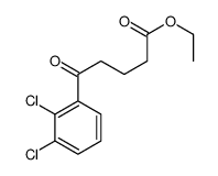 ETHYL 5-(2,3-DICHLOROPHENYL)-5-OXOVALERATE结构式