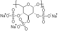 硫酸葡聚糖钠盐结构式