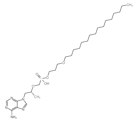 Tenofovir exalidex(CMX157) Structure