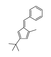 3-tert-butyl-1-isopropyl-6-phenylfulvene结构式