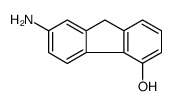 7-amino-9H-fluoren-4-ol结构式