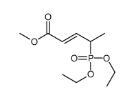 methyl 4-diethoxyphosphorylpent-2-enoate结构式