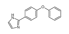 2-(4-phenoxy-phenyl)-1H-imidazole结构式