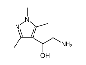 1H-Pyrazole-4-methanol, α-(aminomethyl)-1,3,5-trimethyl Structure