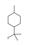 1-(2-iodopropan-2-yl)-4-methylcyclohexane结构式