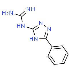 1-(3-PHENYL-1H-1,2,4-TRIAZOL-5-YL)GUANIDINE结构式