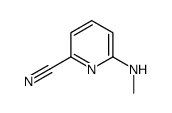 6-(methylamino)pyridine-2-carbonitrile Structure