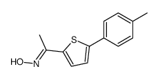 5-p-Tolyl-2-acetylthiophene oxime Structure