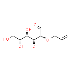 O-allyl-alpha-D-glucose结构式