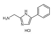 1H-Imidazole-2-methanamine, 5-phenyl-, dihydrochloride结构式