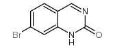 7-溴喹唑啉-2(1H)-酮结构式