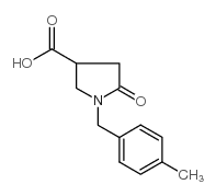 1-(4-METHYL-BENZYL)-5-OXO-PYRROLIDINE-3-CARBOXYLIC ACID picture