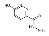 6-oxo-1H-pyridazine-3-carbohydrazide结构式