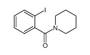 N,N-(pentane-1,5-diyl)-2-iodobenzamide结构式