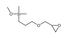 3-GLYCIDOXYPROPYLDIMETHYLMETHOXYSILANE结构式