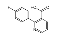 2-(4-氟苯基)烟酸结构式