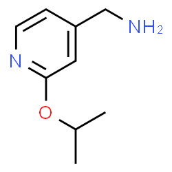 [2-(propan-2-yloxy)pyridin-4-yl]methanamine structure