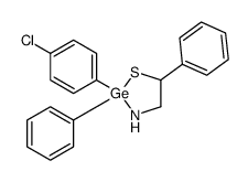 2-(4-chlorophenyl)-2,5-diphenyl-1,3,2-thiazagermolidine Structure