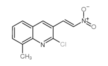 E-2-CHLORO-8-METHYL-3-(2-NITRO)VINYLQUINOLINE picture