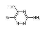 6-bromo-1,2,4-triazine-3,5-diamine Structure