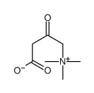 3-dehydrocarnitinium Structure