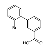 2-溴-[1,1-联苯]-3-羧酸结构式