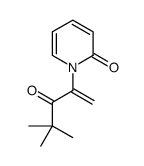 1-(4,4-dimethyl-3-oxopent-1-en-2-yl)pyridin-2-one Structure