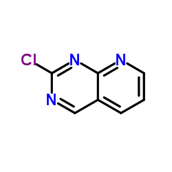 2-氯吡啶并[2,3-d]嘧啶结构式