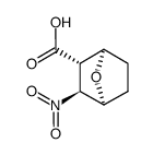 2-exo,3-endo-3-Nitro-7-oxabicyclo<2.2.1>heptane-2-carboxylic Acid结构式
