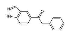 1-(1H-indazol-5-yl)-2-phenylethanone结构式