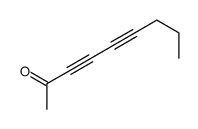 3,5-Nonadiyn-2-one (9CI) Structure