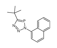 5-tert-butyl-3-naphthalen-1-yltriazaphosphole结构式