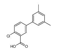 2-chloro-5-(3,5-dimethylphenyl)benzoic acid Structure