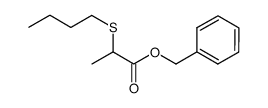 benzyl 2-(butylthio)propionate Structure