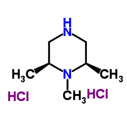 顺式-1,2,6-三甲基哌嗪二盐酸盐结构式